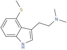 1-(4-(methylthio)indole-3-yl)-2-dimethylaminoethane.png