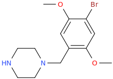 1-(4-bromo-2,5-dimethoxyphenyl)-1-piperazinylmethane.png