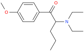 1-(4-methoxyphenyl)-1-oxo-N,N-diethylaminopentane.png