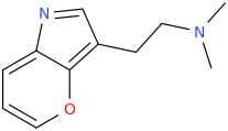 1-(4-oxaindol-3-yl)-2-dimethylaminoethane.png