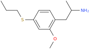 1-(4-propylthio-2-methoxyphenyl)-2-aminopropane.png