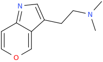 1-(5-oxaindol-3-yl)-2-dimethylaminoethane.png