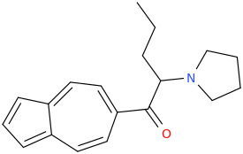 1-(azulene-6-yl)-1-oxo-2-(1-pyrrolidinyl)pentane.png