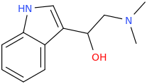 1-(indole-3-yl)-1-hydroxy-2-dimethylaminoethane.png
