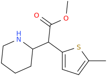 1-carbomethoxy-1-(2-methylthiophen-5-yl)-1-(2-piperidinyl)methane.png