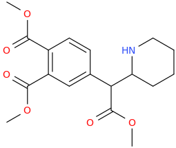 1-carbomethoxy-1-(piperidin-2-yl)-1-(3,4-dicarbomethoxyphenyl)methane.png