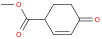 1-carbomethoxy-4-oxo-cyclohex-2-ene.png