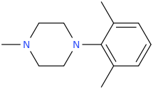 1-methyl-4-(2,6-dimethylphenyl)piperazine.png