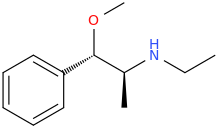 1-phenyl-(1S)-1-methoxy-(2S)-2-ethylaminopropane.png