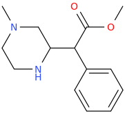 1-phenyl-1-carbomethoxy-1-(4-methylpiperazin-2-yl)methane.png