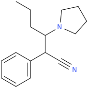 1-phenyl-1-cyano-2-(1-pyrrolidinyl)-pentane.png