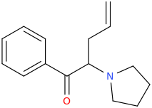 1-phenyl-1-oxo-2-(1-pyrrolidinyl)-2-allylethane.png