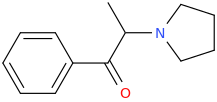 1-phenyl-1-oxo-2-(1-pyrrolidinyl)-propane.png