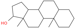 17-hydroxy-10,13-dimethyl-1,2,3,4,5,6,7,8,9,11,12,13,14,15,16,17-hexadecahydrocyclopenta[a]phenanthrene.png