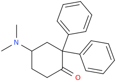 2,2-diphenyl-4-dimethylaminocyclohexanone.png