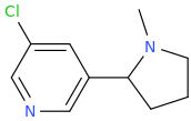 2-(3-chloropyridin-5-yl)-1-methylpyrrolidine.png