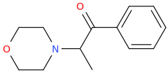 2-(4-oxa-1-azacyclohexyl)1-phenyl-1-oxo-propane.png