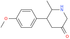 2-methyl-3-(4-methoxyphenyl)-5-oxopiperidine.png