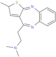 2-methyl-4-(2-dimethylaminoethyl)-thieno[2,3-b][1,5]benzodiazepine.png