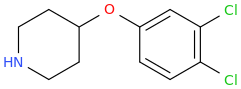 3,4-dichlorophenyl piperidin-4yl ether.png