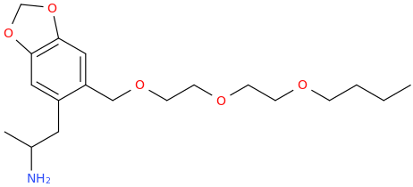 3,4-methylenedioxy-1-(2-aminopropyl)-6-(2,5,8-trioxadodecyl)benzene.png