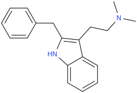 3-(2-dimethylamino-ethyl)-2-(benzyl)-indole.png