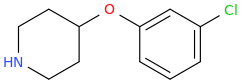 3-chlorophenyl piperidin-4-yl ether.png