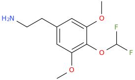 4-(1,1-difluoromethoxy)-3,5-dimethoxyphenethylamine.png