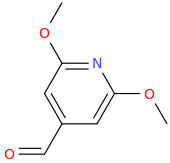 4-aza-3,5-dimethoxybenzaldehyde.png