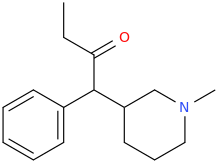 4-phenyl-4-(1-methyl-3-piperidinyl)-3-oxobutane.png