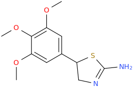 5-(3,4,5-trimethoxyphenyl)-4,5-dihydro-1,3-thiazol-2-amine.png