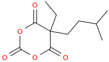 5-ethyl-5-(3-methylbutyl)-1,3-dioxinane-2,4,6-trione.png