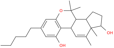 7,7-dimethyl-3-pentyl-6-oxa-1,17-dihydroxy-12,13-dimethyl-6,7,8,9,14,16,17-heptahydrocyclopenta%5ba%5dphenanthrene.png