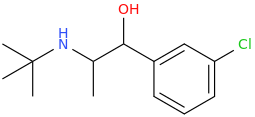 N-(tert-butyl)-1-(3-chlorophenyl)-1-hydroxyl-2-aminopropane.png