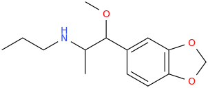 N-propyl-1-(3,4-methylenedioxyphenyl)-1-methoxy-2-aminopropane.png