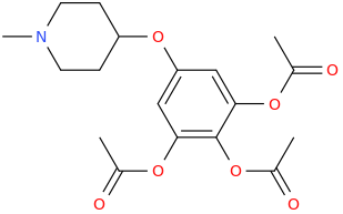 3,4,5-triacetoxyphenyl%201-methyl-piperidin-4-yl%20ether.png