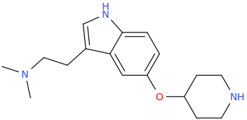 piperidin-4-yl 3-dimethylaminoethylindole-5-yl ether.png