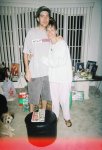 dave,mel,pup,xmas 2006,standing.jpg