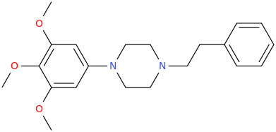 1-(3,4,5-trimethoxyphenyl)-4-(2-phenylethyl)piperazine.png