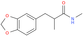 1-(1,3-benzodioxole-5-yl)-2-(methylaminocarbonyl)propane.png