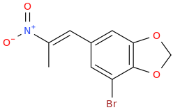 1-(2-nitropropenyl)-3,4-methylenedioxy-5-bromobenzene.png