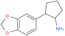 2-(3,4-methylenedioxyphenyl)-3-aminocyclopentane.png