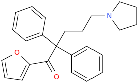 1-(furan-2-yl)-2%2C2-diphenyl-5-(pyrrolidin-1-yl)pentan-1-one.png