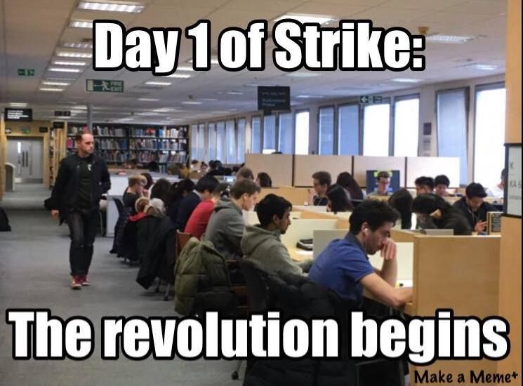Warwick SU have been censoring memes on Facebook about the lecturer strikes