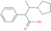 1-phenyl-1-carboxy-2-(1-pyrrolidinyl)propane.png