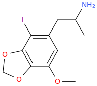 1-(2-iodo-3,4-methylenedioxy-5-methoxyphenyl)-2-aminopropane.png