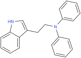 N,N-diphenyl-1-amino-2-(indole-3-yl)ethane.png