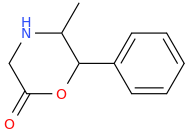1-methyl-6-aza-3-oxa-4-oxo-2-phenylcyclohexane.png