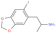 1-(2-iodo-4,5-methylenedioxyphenyl)-2-aminopropane.png