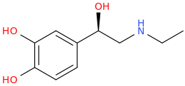 (1R)-1-(3,4-dihydroxyphenyl)-2-ethylamino-1-hydroxyethane.png